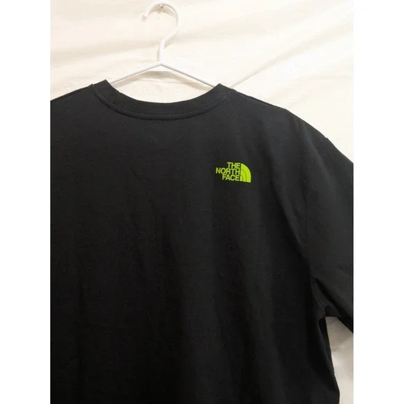 The North Face Mens XL Black Graphic T Shirt Sinceβ 66 Never Stop Exploring Tee - Picture 7 of 8